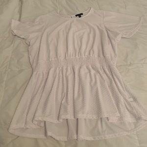 Lane Bryant, white, business casual, 26/28